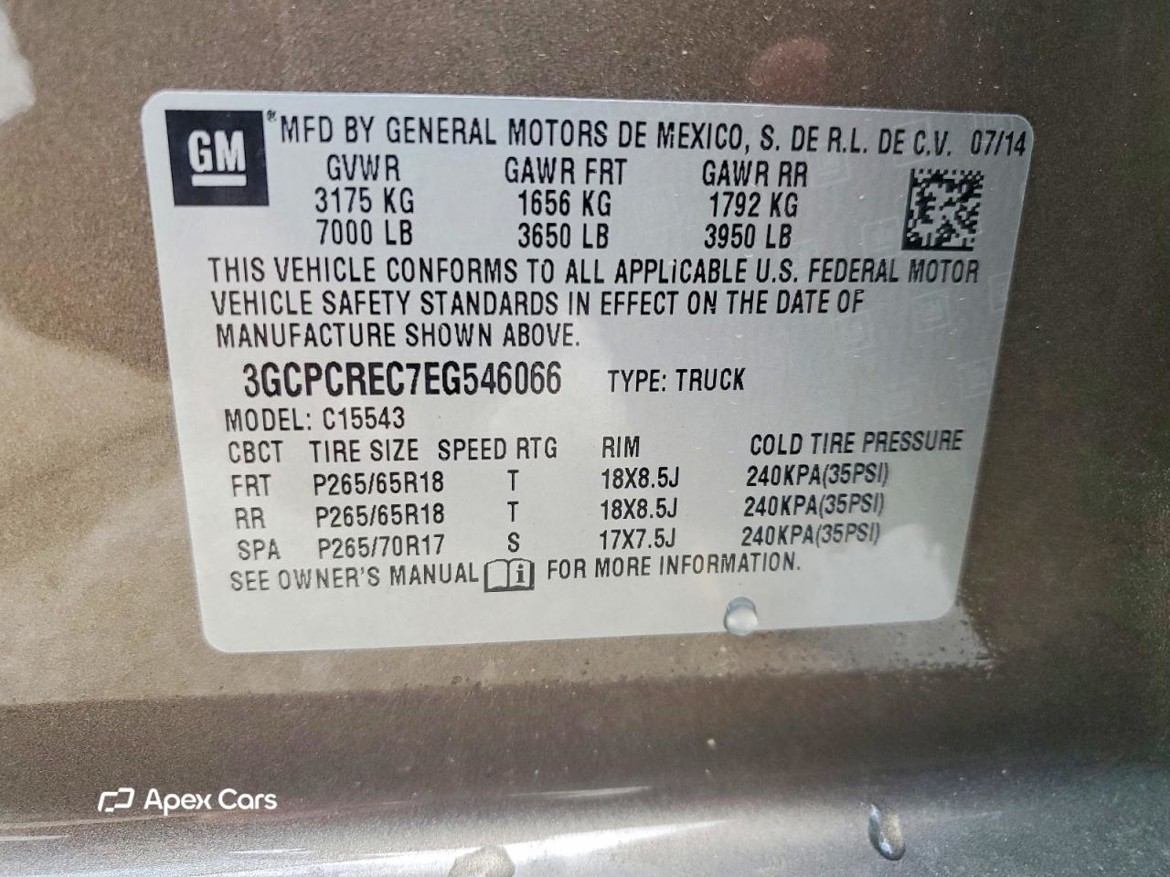 Chevrolet Silverado 2014