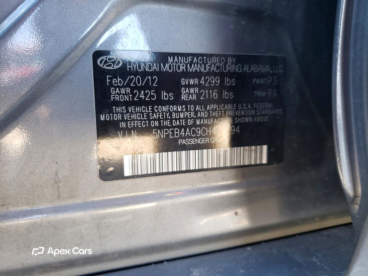 Hyundai Sonata 2012