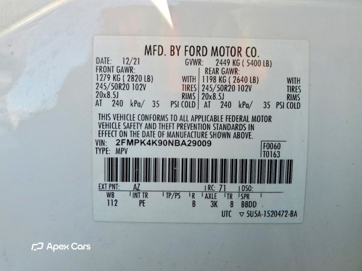 Ford Edge 2022