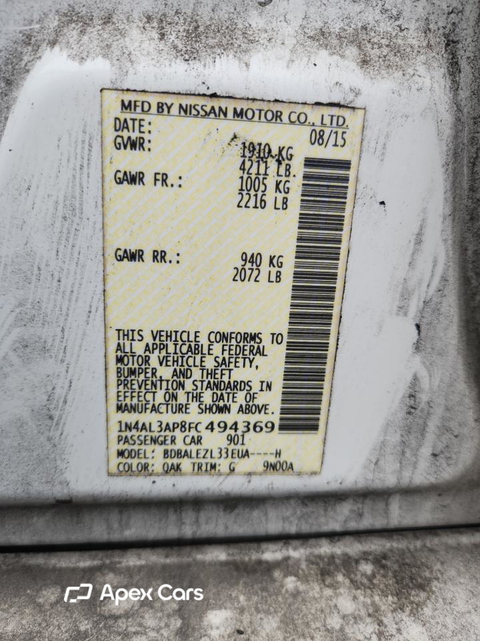 Nissan Altima 2015