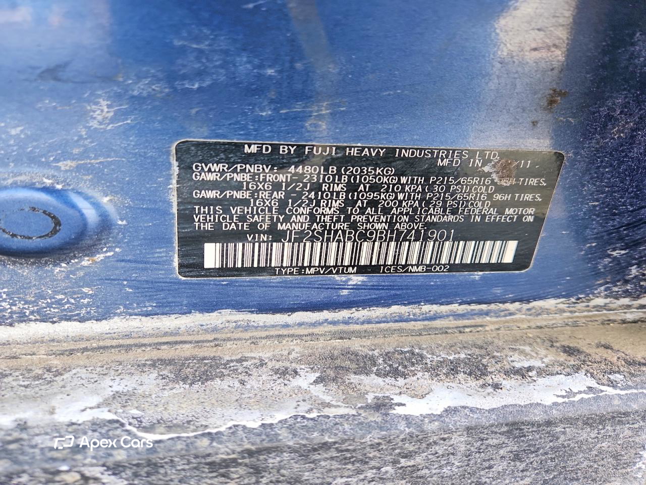 Subaru Forester 2011