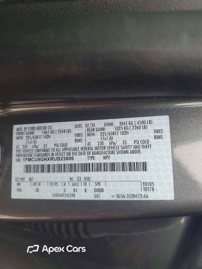 Ford Escape 2024
