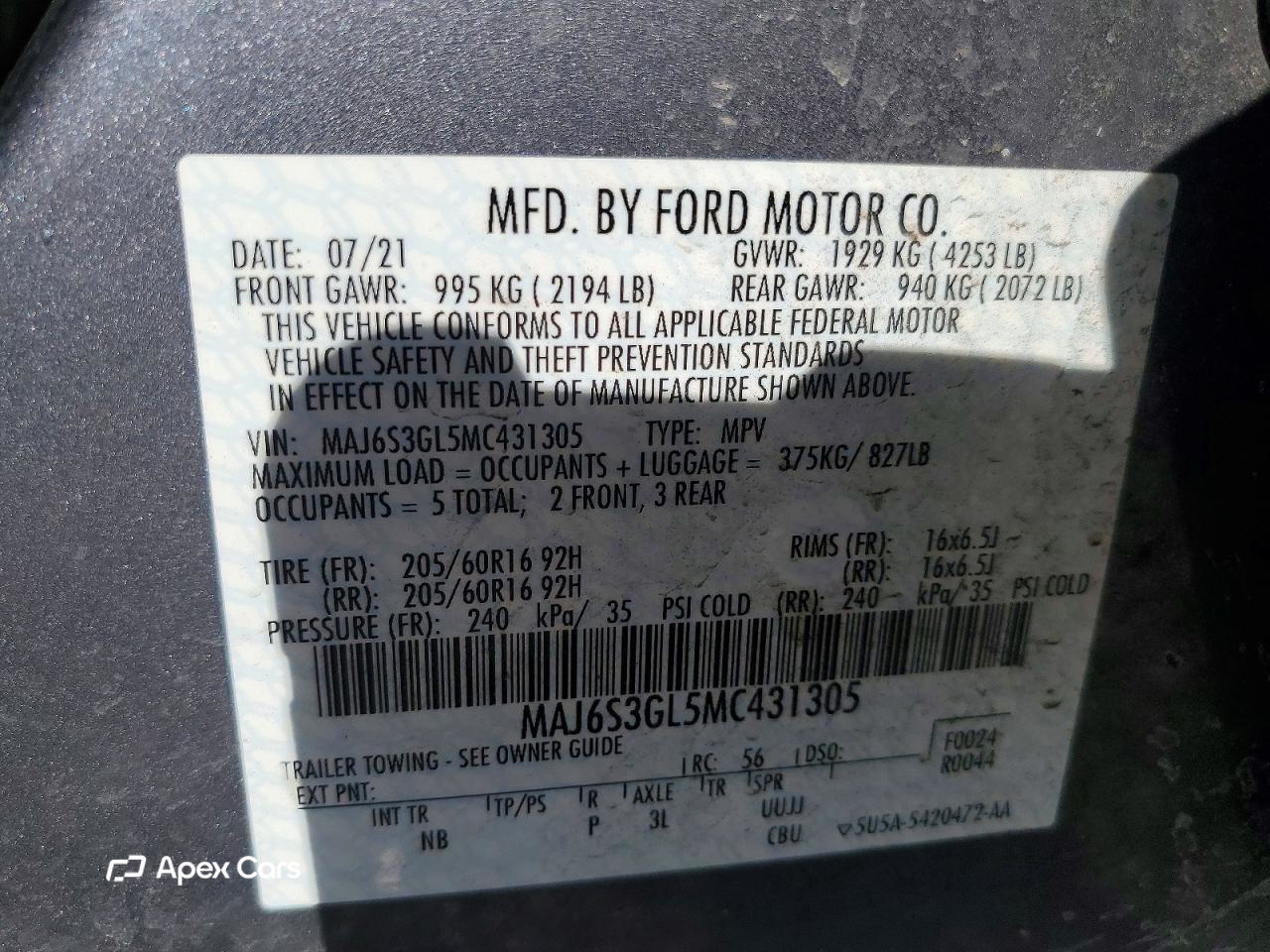 Ford EcoSport 2021