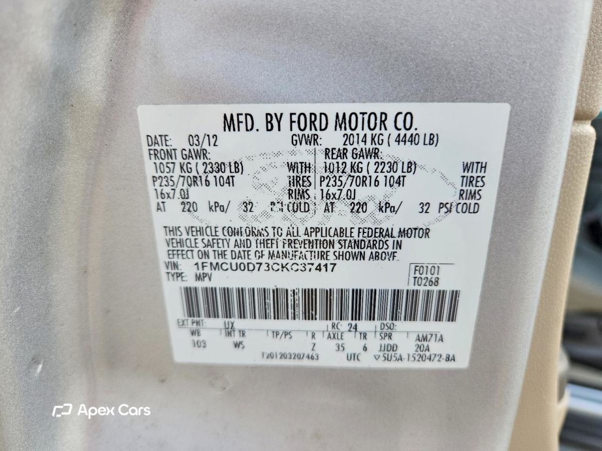 Ford Escape 2012