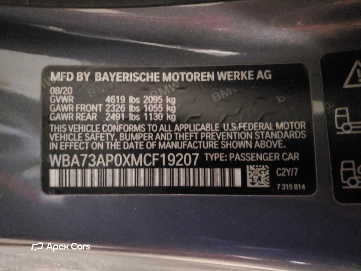BMW Series 4 2021