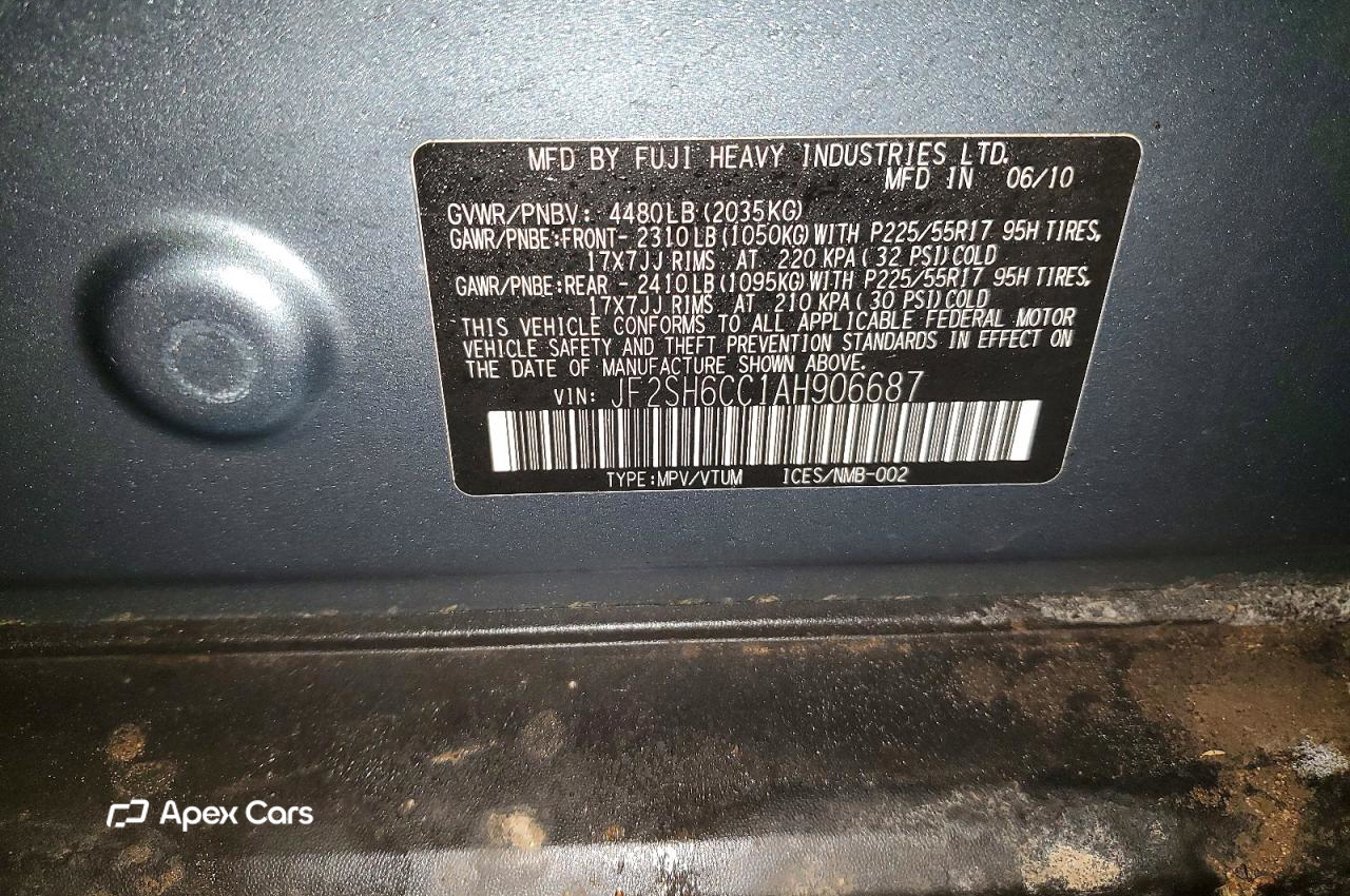 Subaru Forester 2010