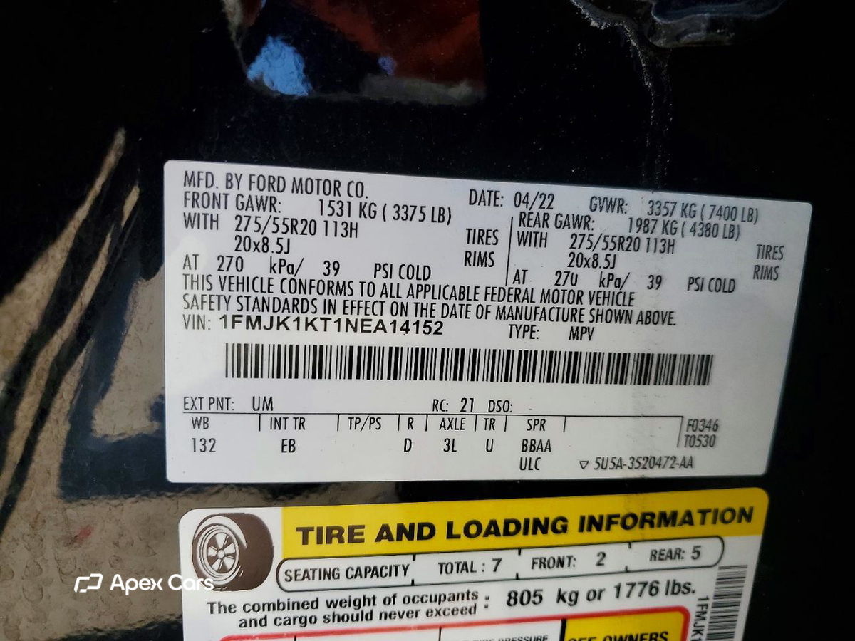 Ford Expedition 2022