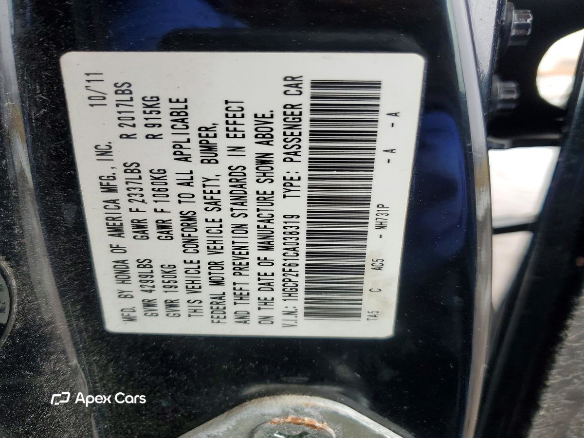 Honda Accord 2012