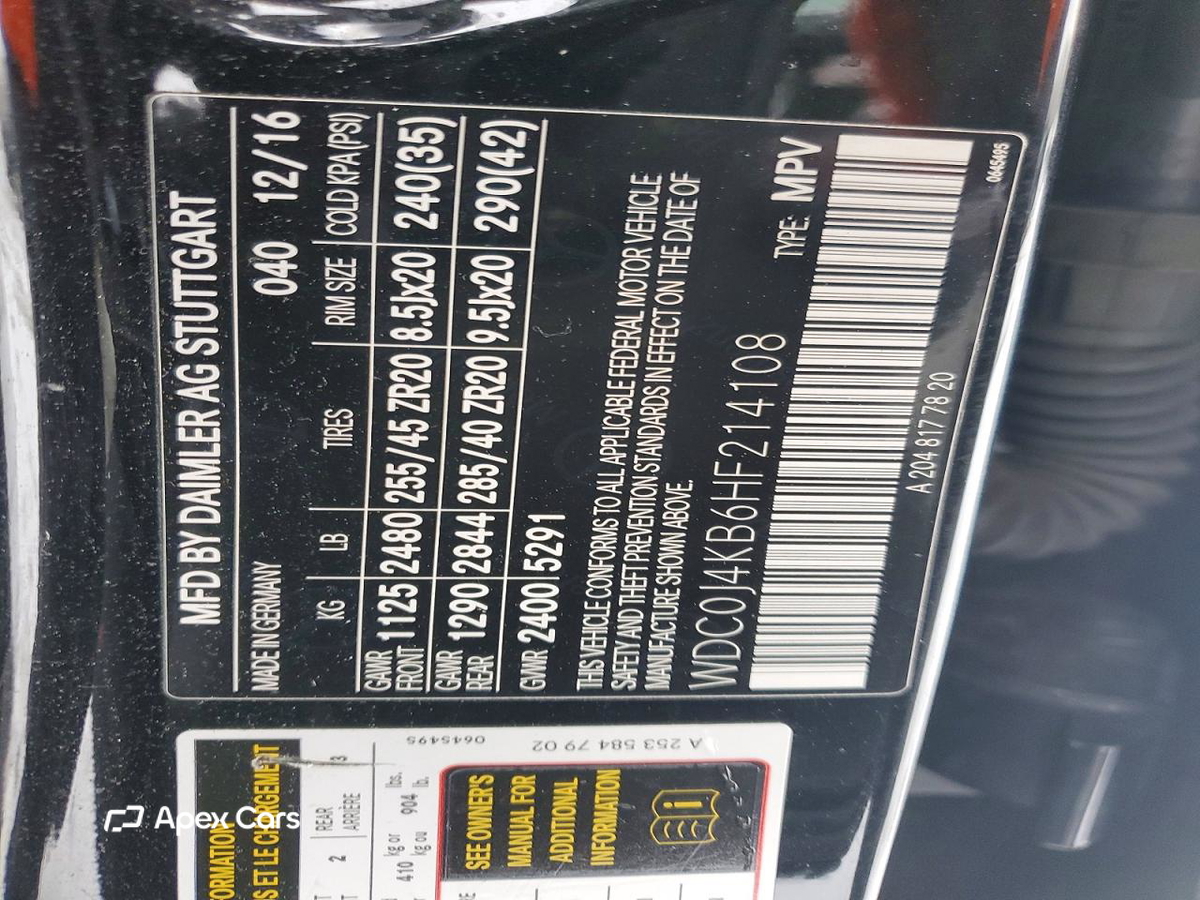 Mercedes-Benz GLC 2017