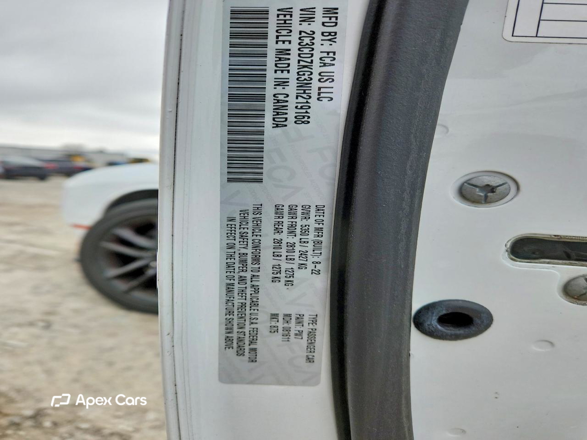 Dodge Challenger 2022