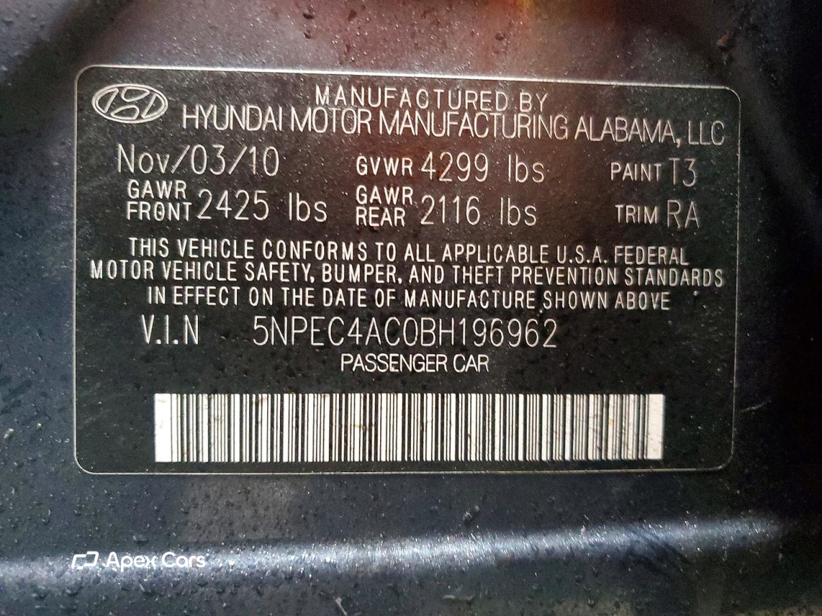 Hyundai Sonata 2011