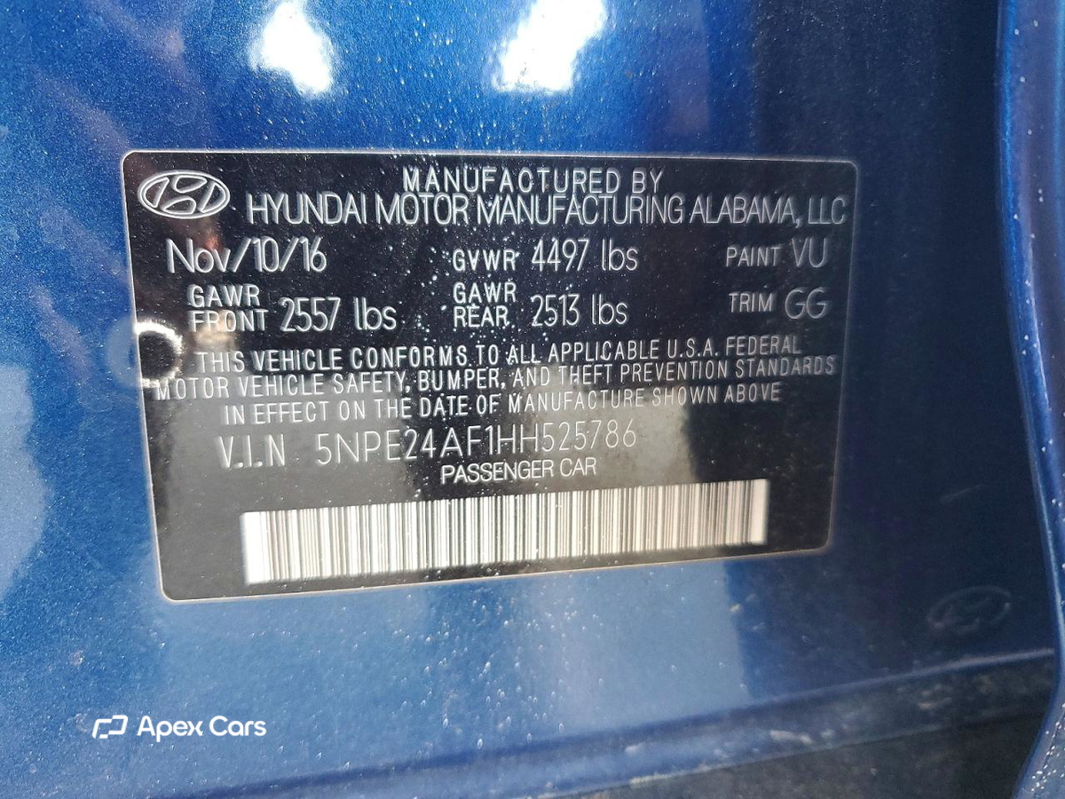 Hyundai Sonata 2017