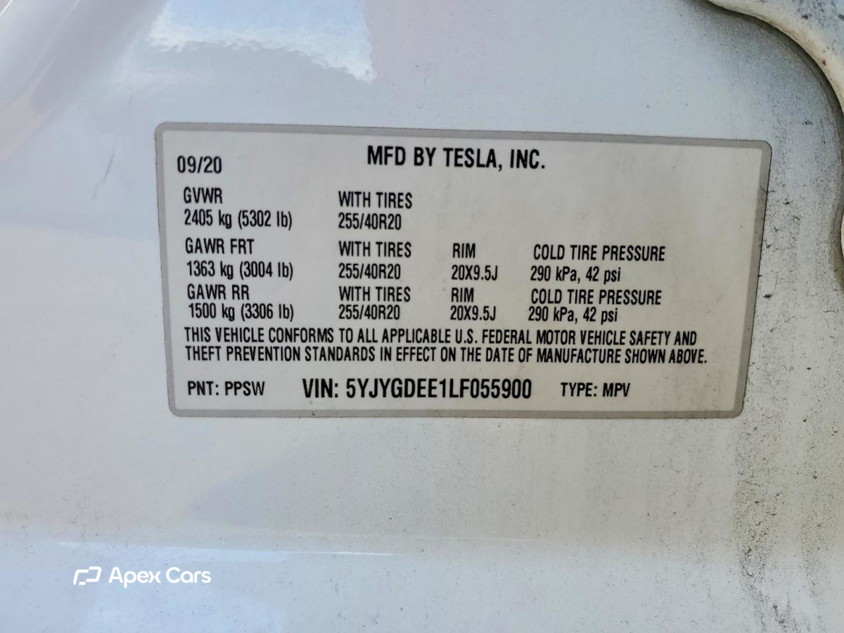 Tesla Model Y 2020
