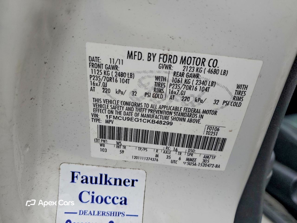 Ford Escape 2012