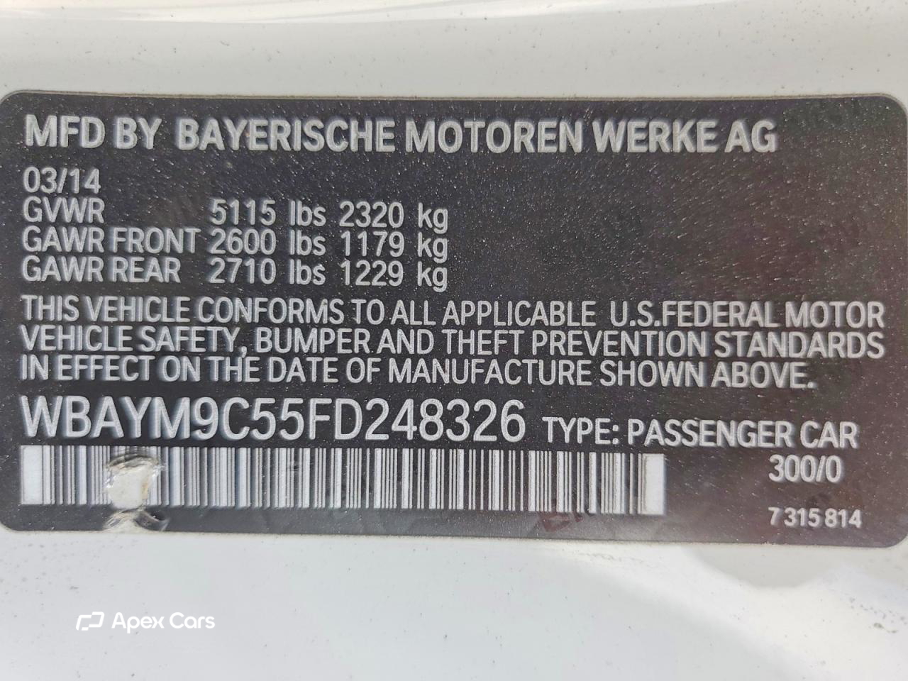 BMW Series 6 2015