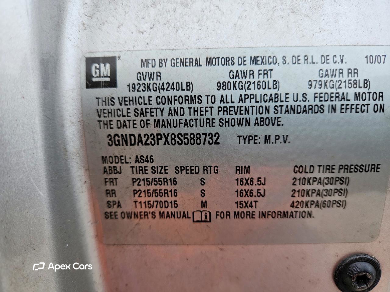 Chevrolet HHR 2008