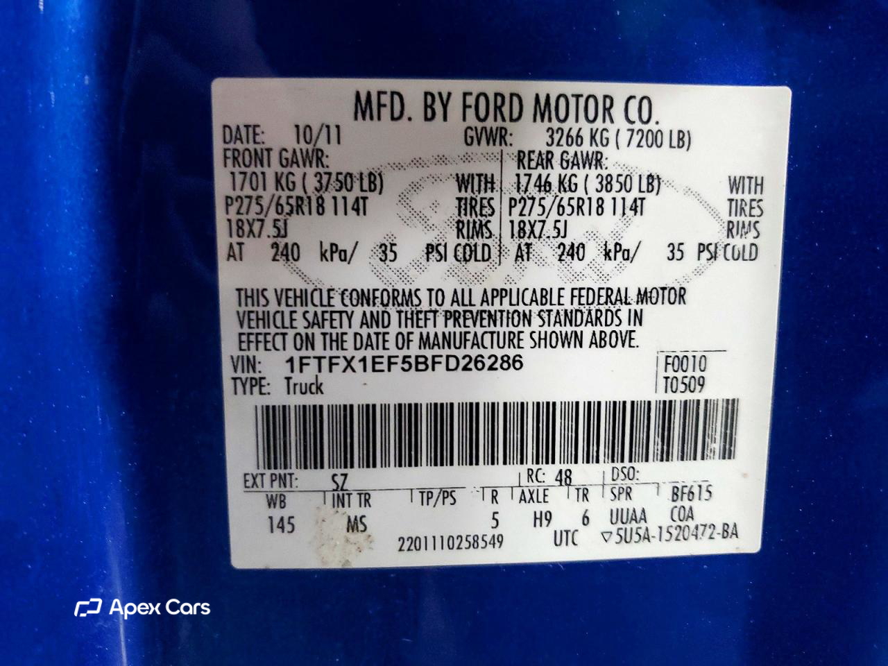 Ford F-150 2011