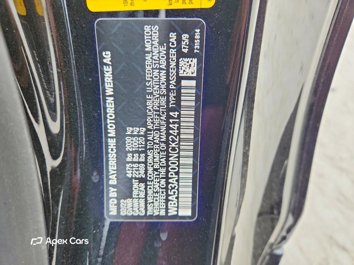 BMW Series 4 2022