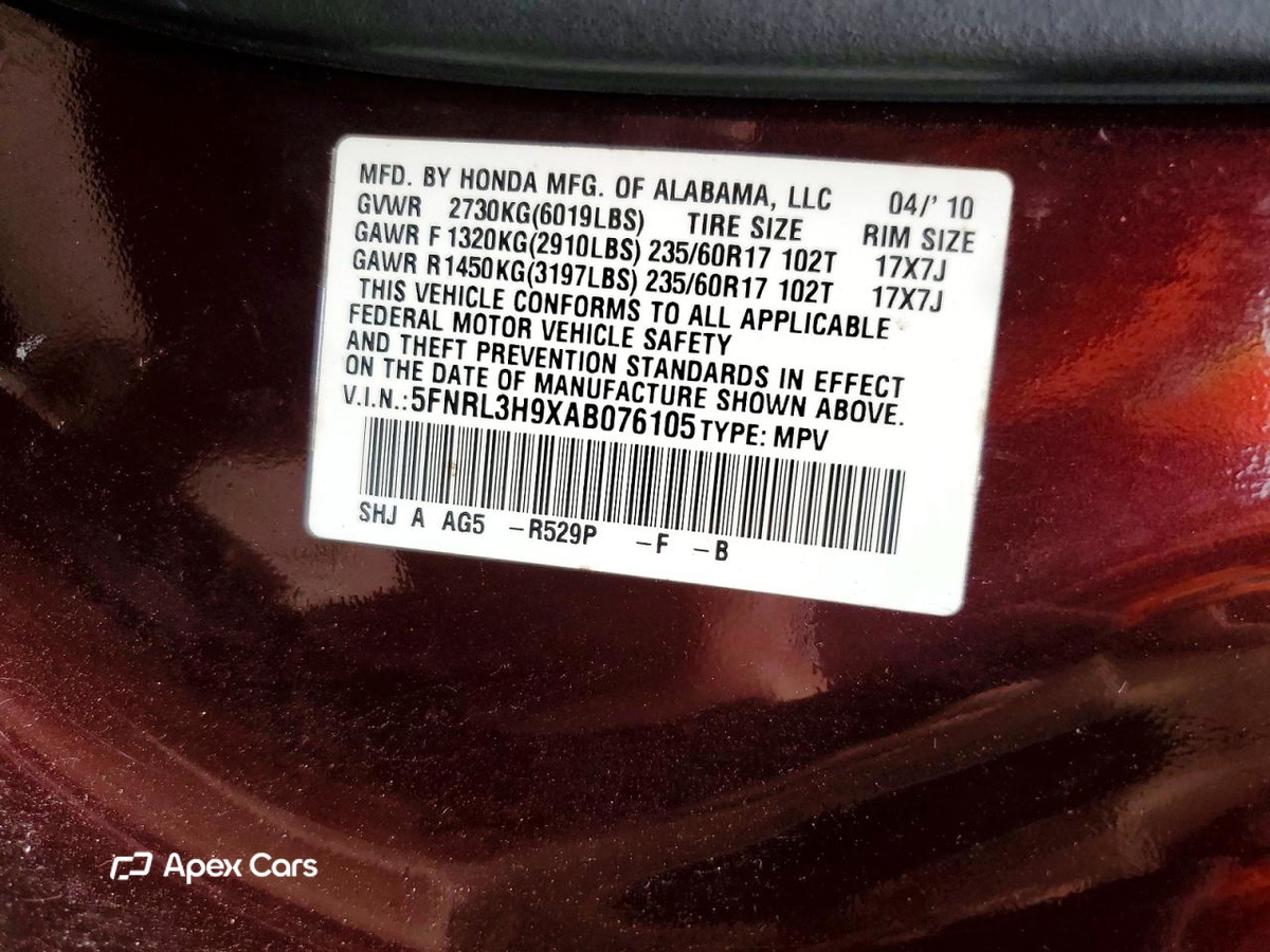Honda Odyssey 2010