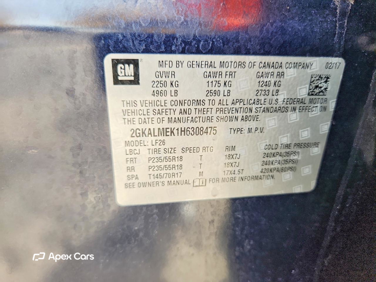 GMC Terrain 2017