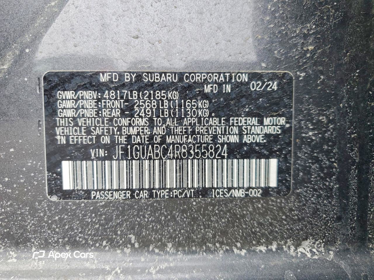 Subaru Impreza 2024