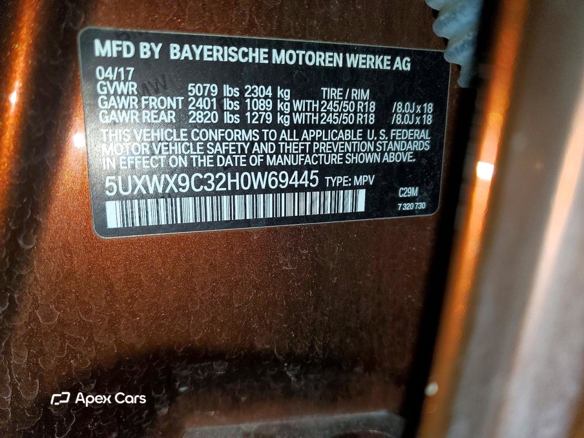 BMW X3 2017
