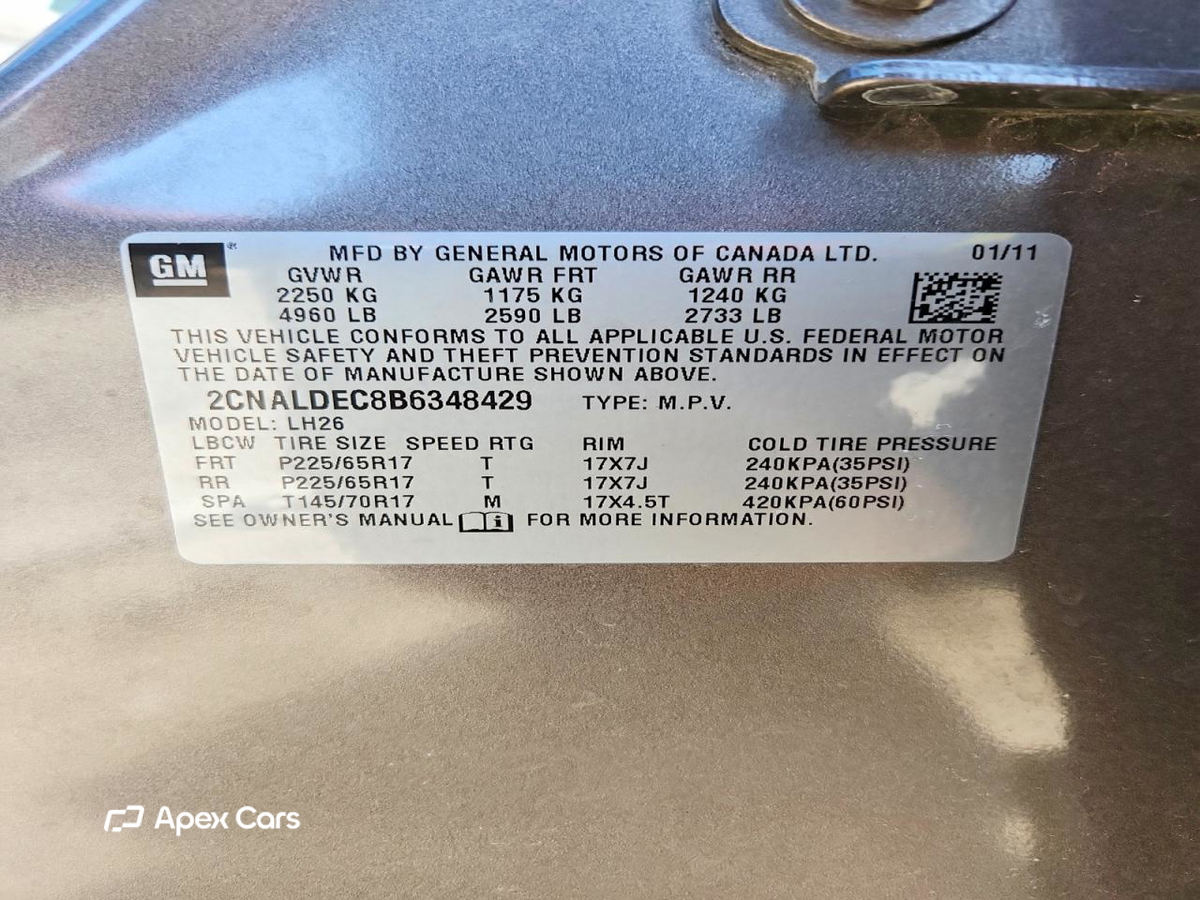 Chevrolet Equinox 2011