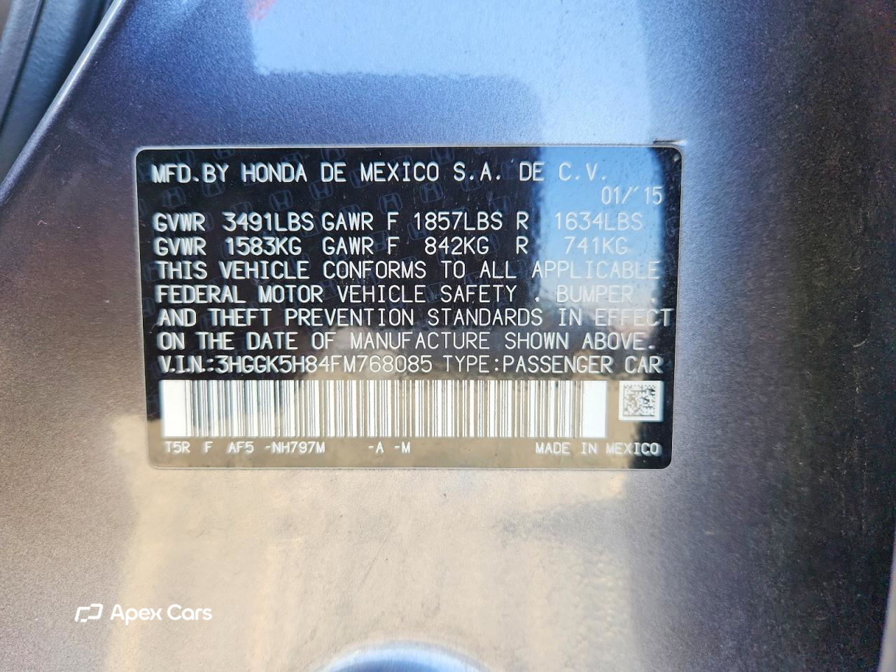 Honda Fit 2015
