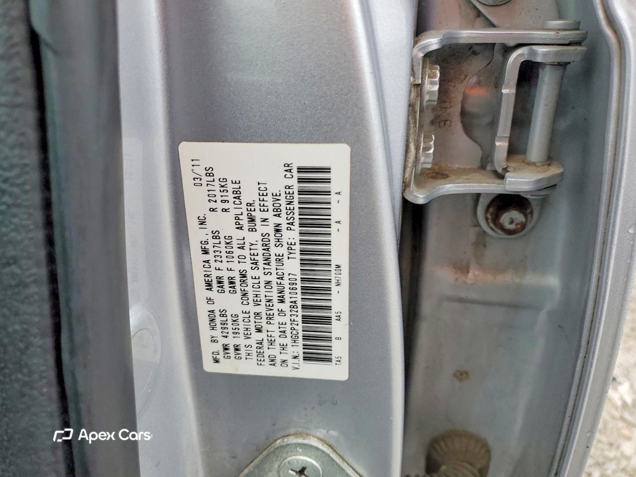Honda Accord 2011