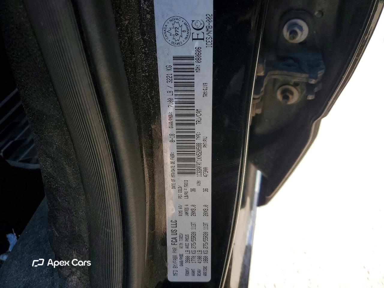 RAM 1500 2019