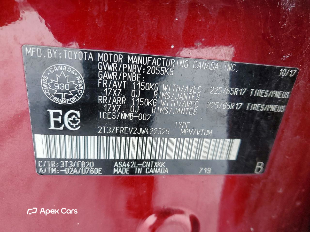 Toyota RAV 4 2018