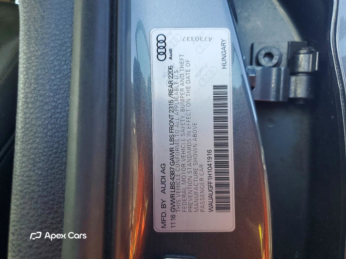 Audi A3 2017