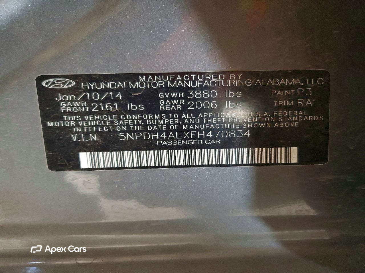 Hyundai Elantra 2014