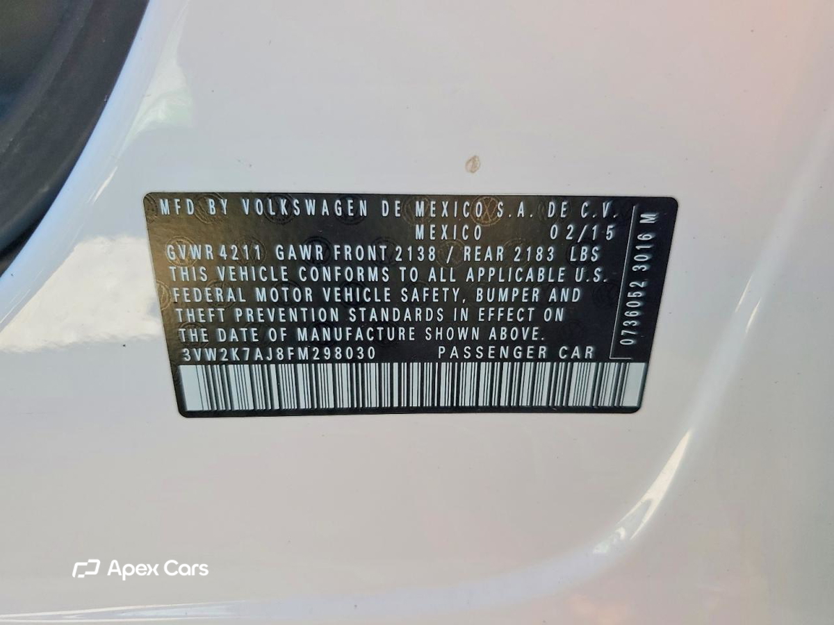 Volkswagen Jetta 2015