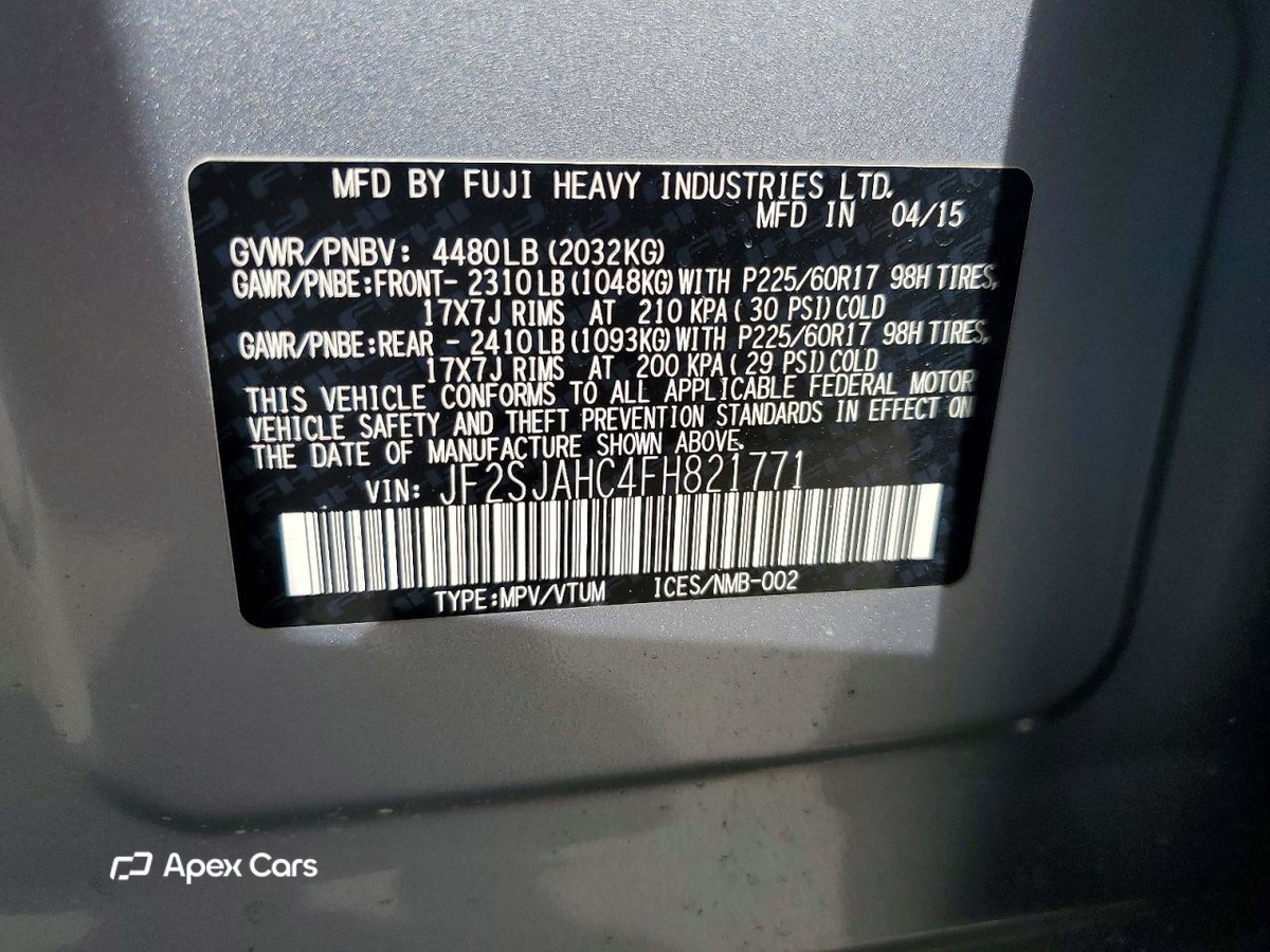 Subaru Forester 2015