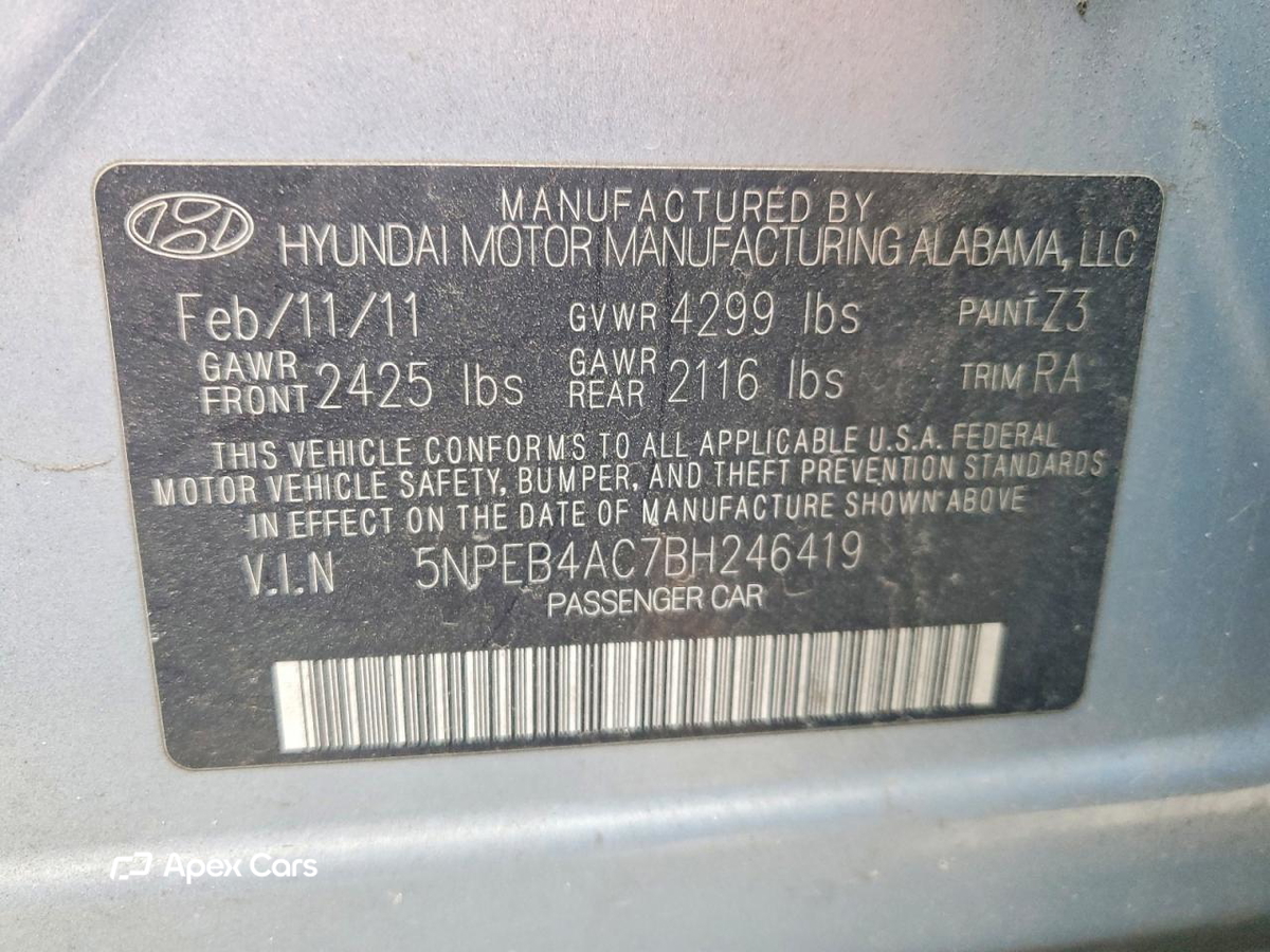 Hyundai Sonata 2011
