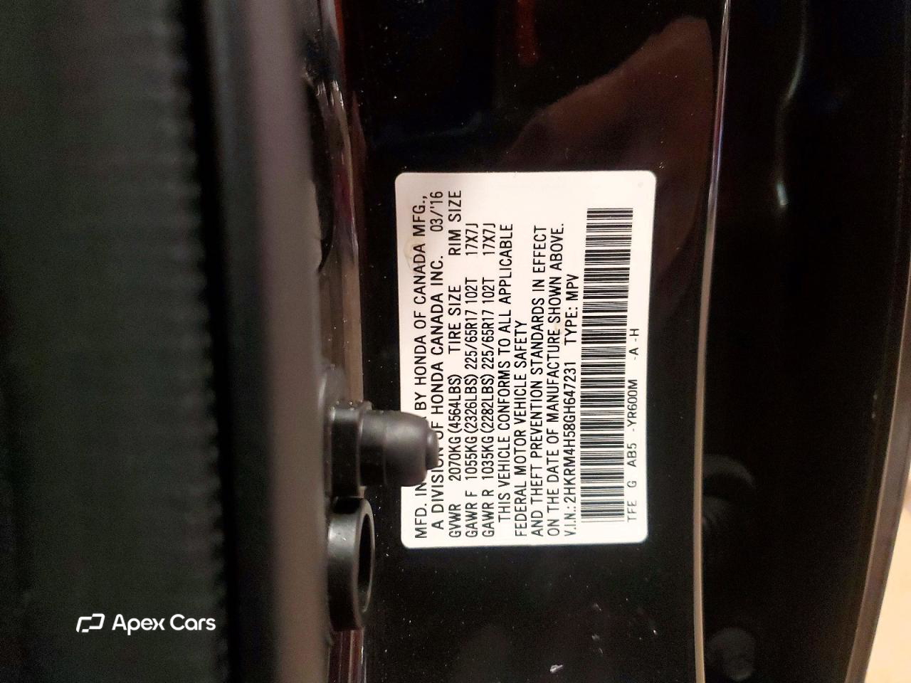 Honda CR-V 2016