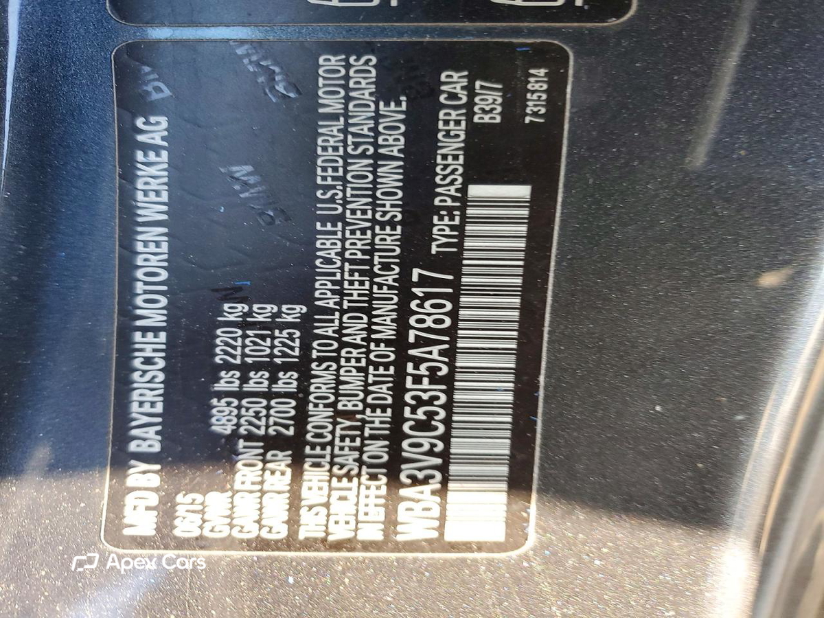 BMW Series 4 2015