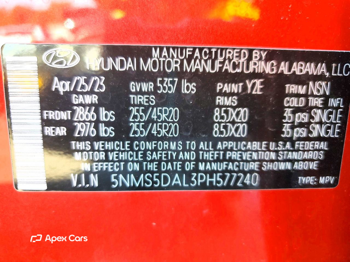 Hyundai Santa Fe 2023