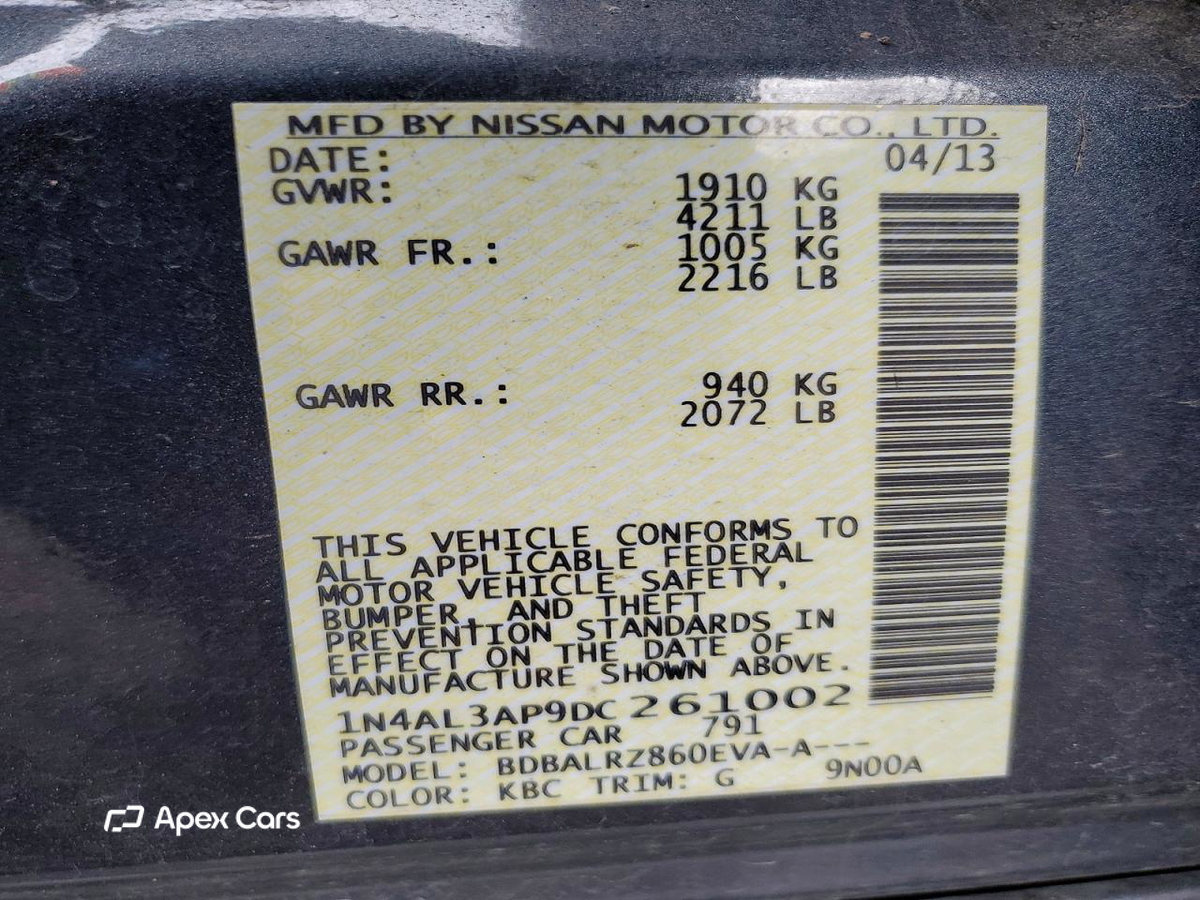 Nissan Altima 2013