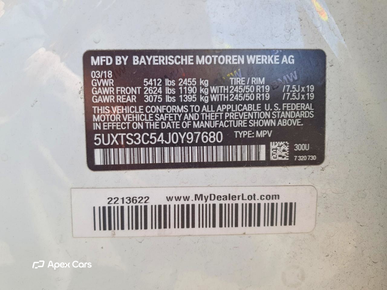 BMW X3 2018
