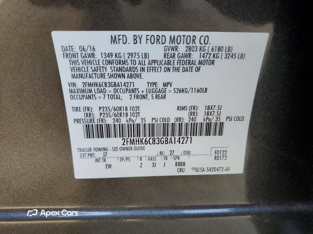 Ford Flex 2016