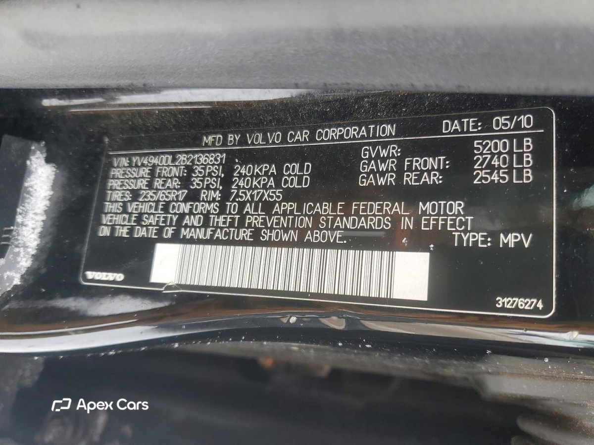 Volvo XC60 2011