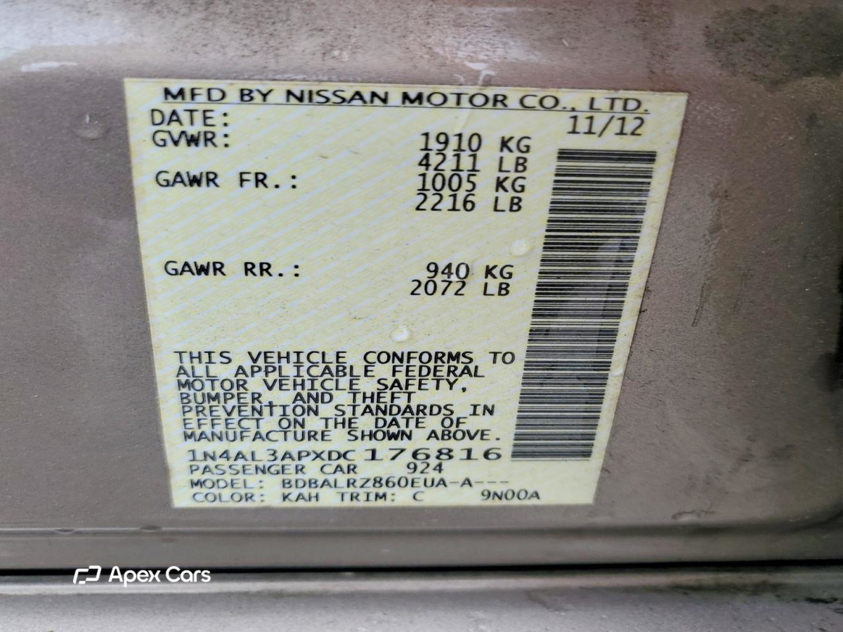 Nissan Altima 2013