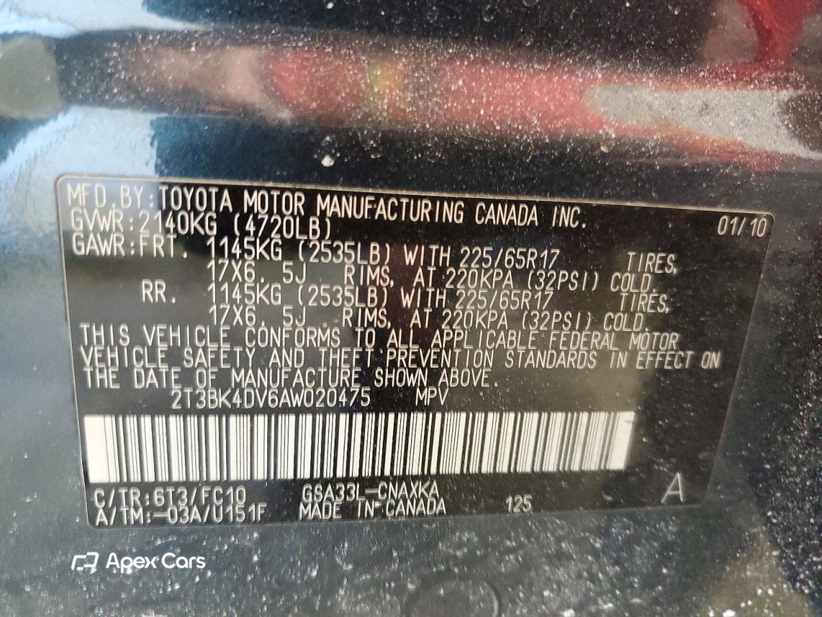 Toyota RAV 4 2010