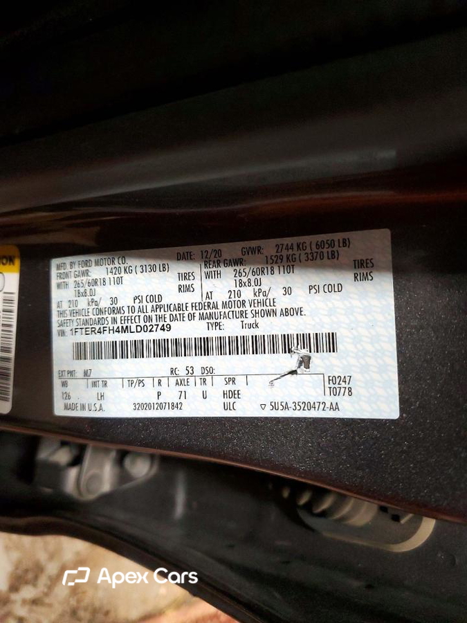 Ford Ranger 2021