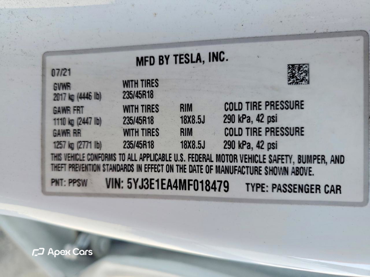 Tesla Model 3 2021