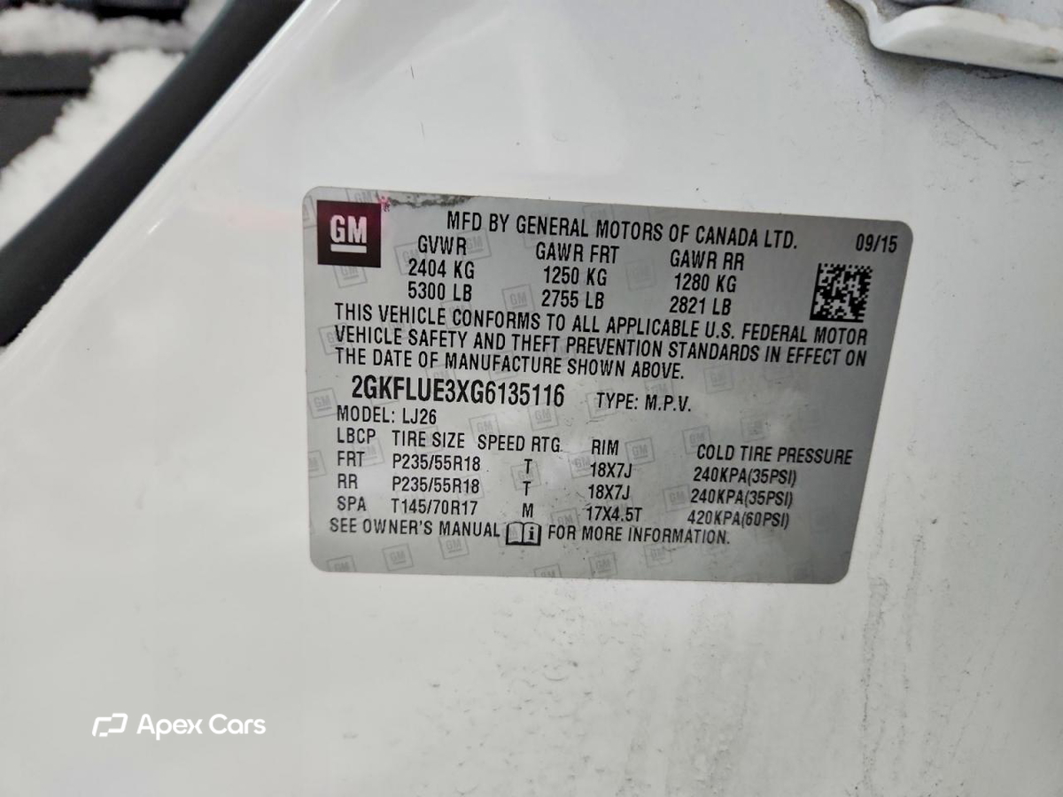 GMC Terrain 2016