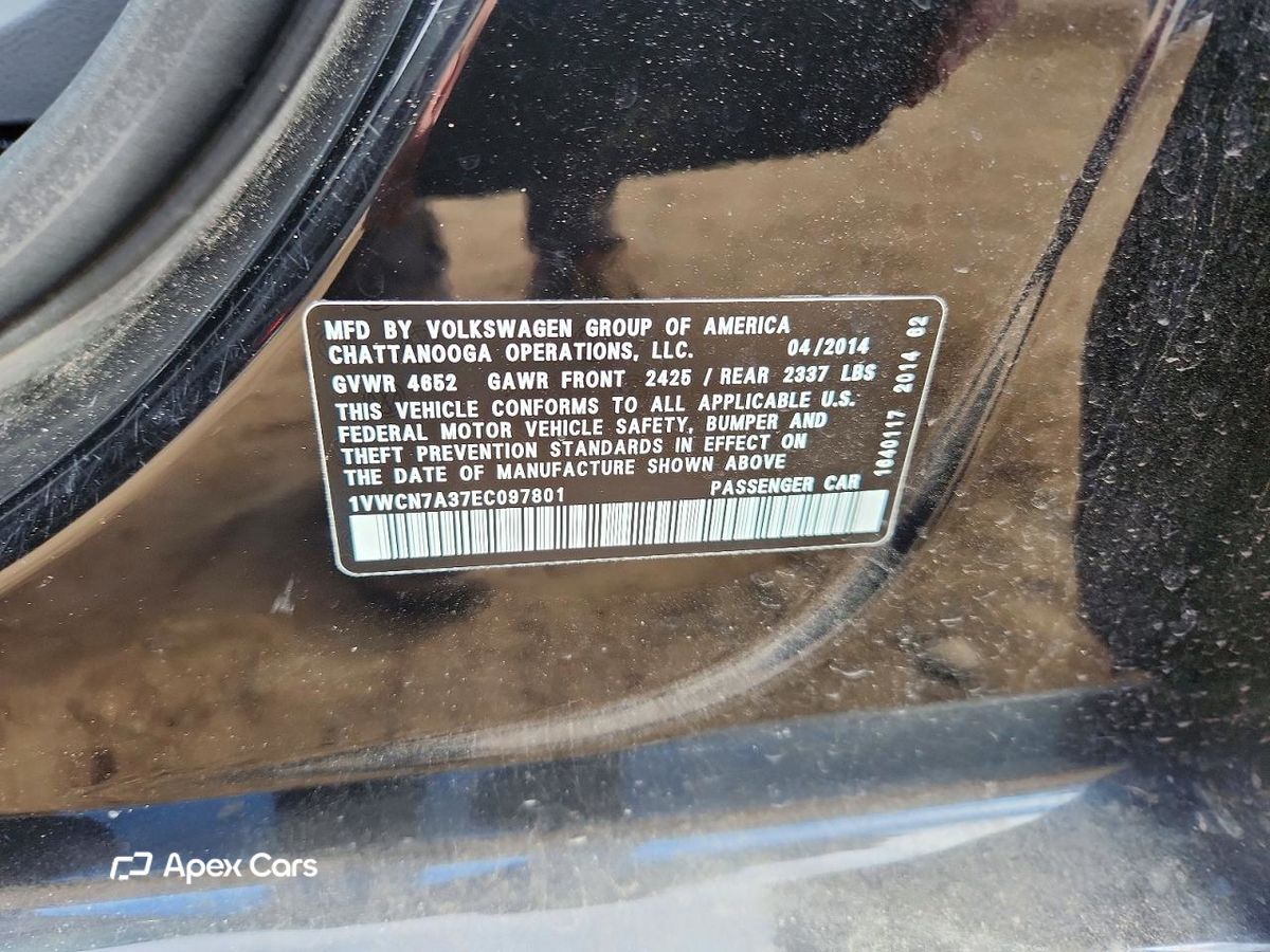 Volkswagen Passat 2014