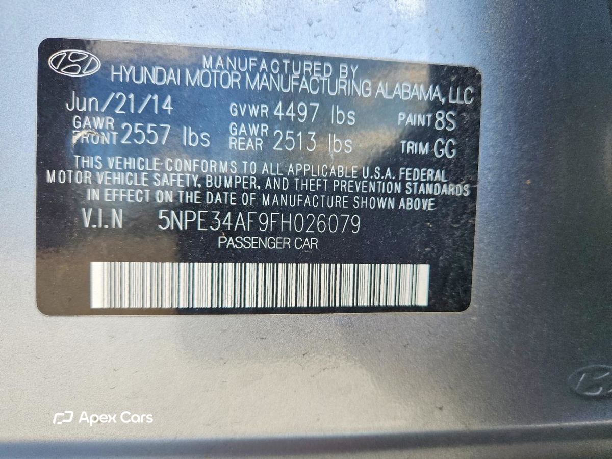 Hyundai Sonata 2015